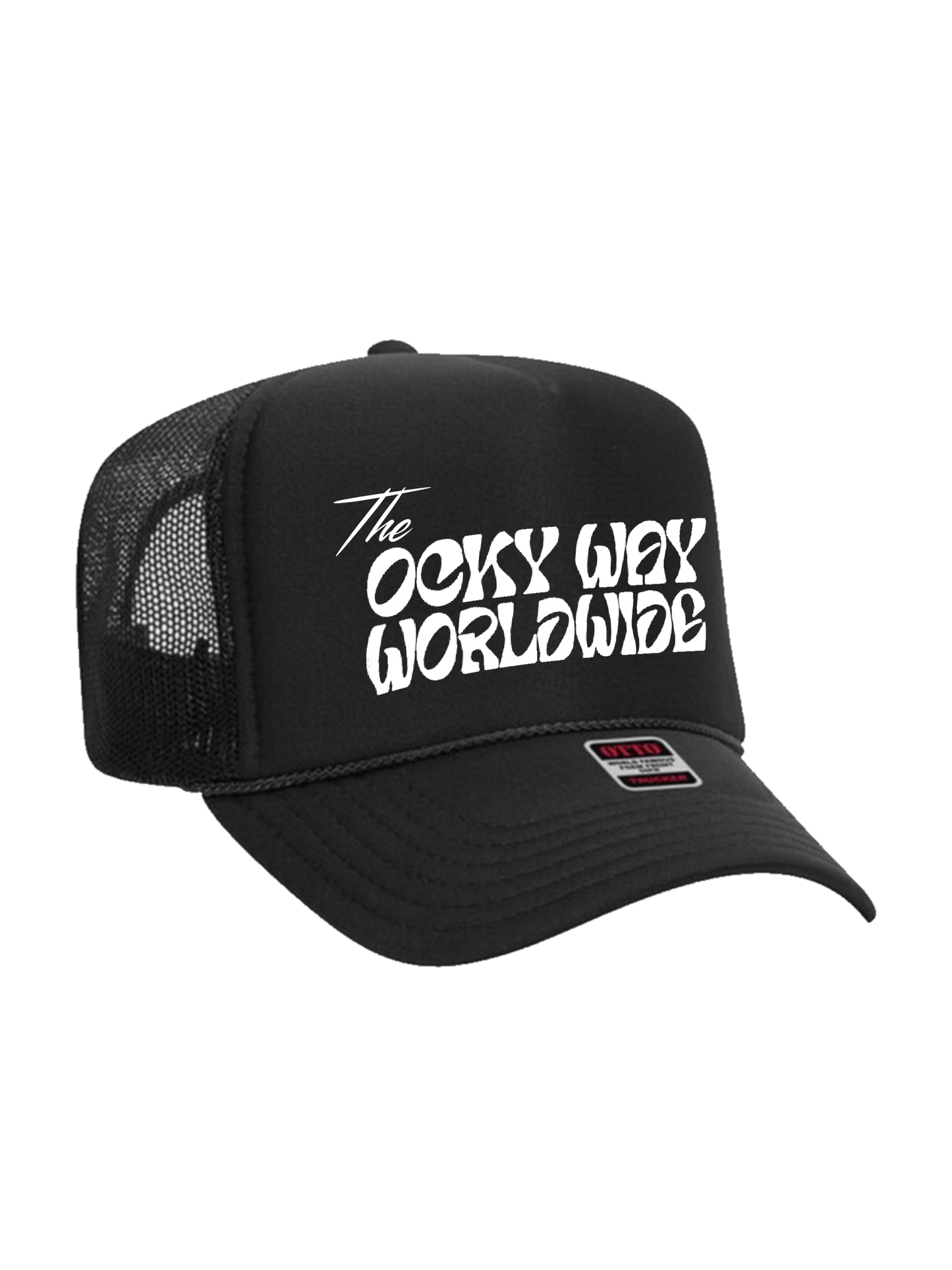 OCKY WAY FOAM TRUCKER - BLACK & WHITE