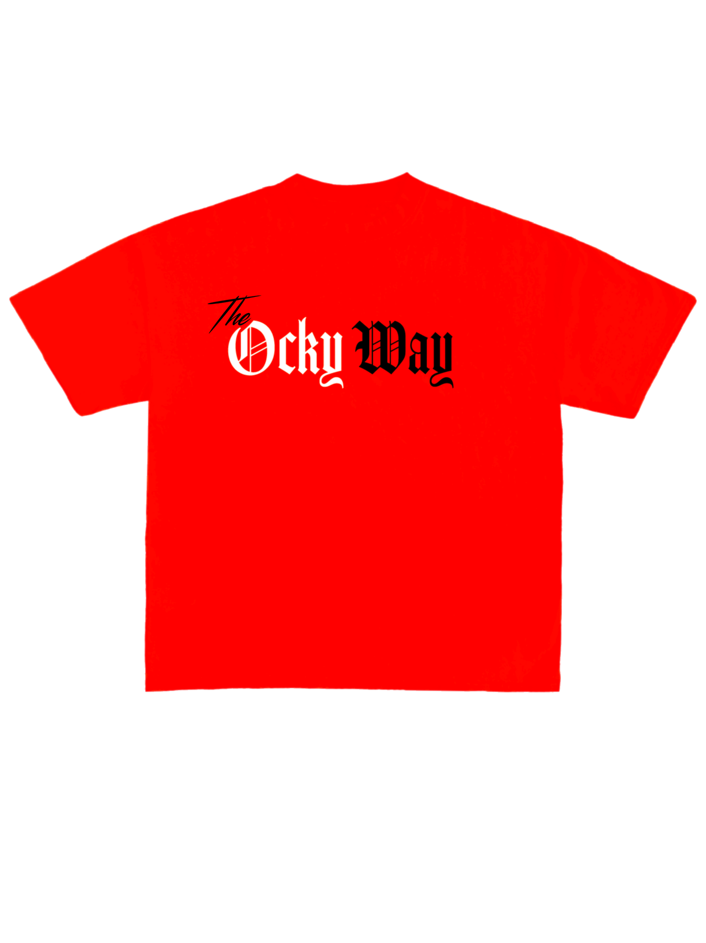 OCKY WAY TSHIRT - RED